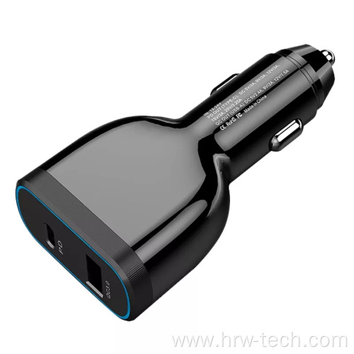 83W Dual Port Fast Charging Adapter Car Charger